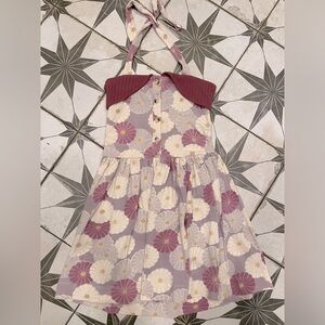 Kate Quinn 3T Cotton Jersey Halter Dress